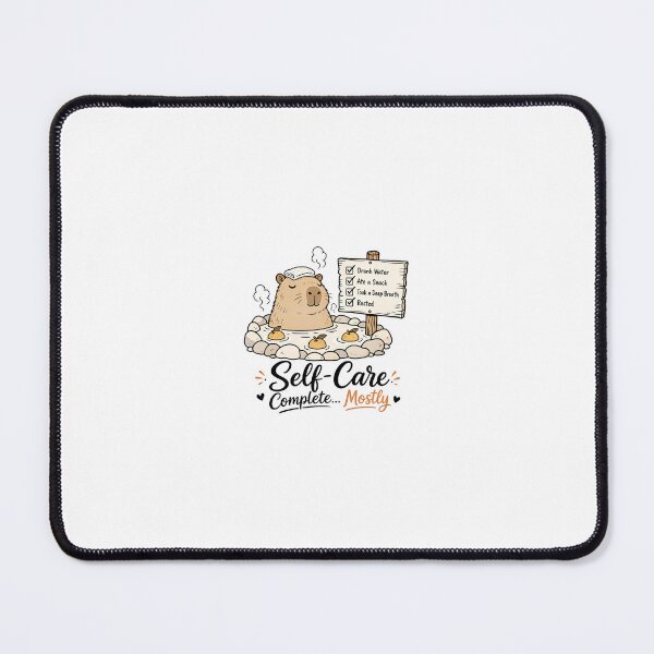 Item preview, Self-Care Complete Mostly Capybara Executive Dysfunction Checklist Shirt designed and sold by lenalenspod.