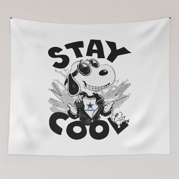 Item preview, Stay Cool Cowboys Snoopy Graphic designed and sold by kayeufriday.