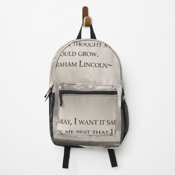 Item preview, Where a Flower Would Grow – Abraham Lincoln Quote designed and sold by Kimberly Palmer.