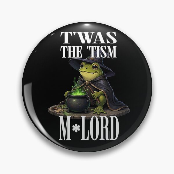 Item preview, Twas The Tism M Lord funny Frog  designed and sold by TheEndDesign.
