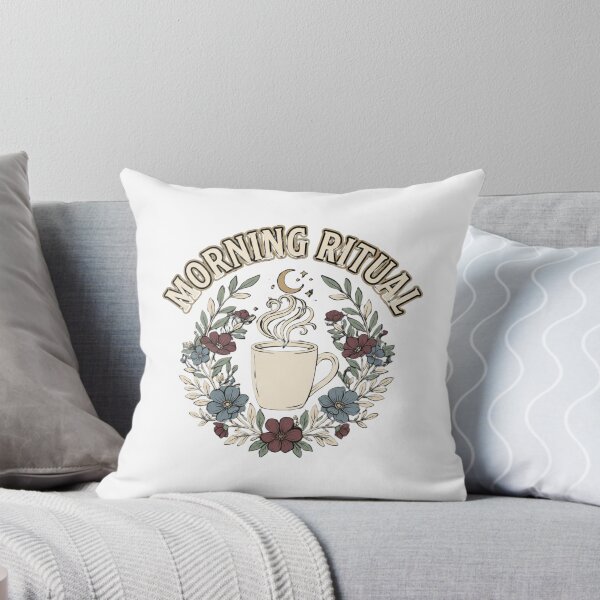 Item preview, Morning Ritual Vintage Coffee Floral Design designed and sold by GoofyShopp.