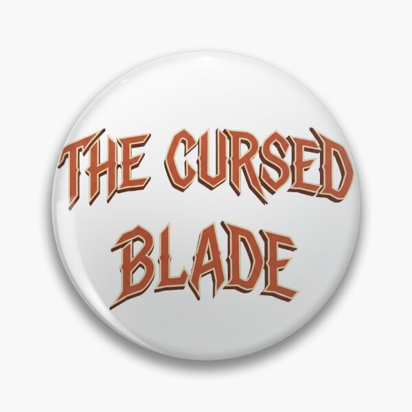 Item preview, The Cursed Blade - Dark Fantasy Typography RPG Graphic designed and sold by Dzblack.