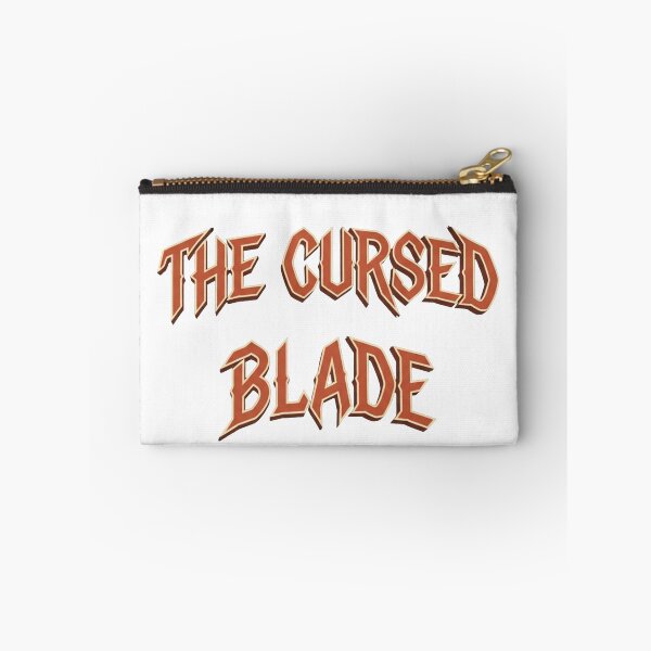 Item preview, The Cursed Blade - Dark Fantasy Typography RPG Graphic designed and sold by Dzblack.