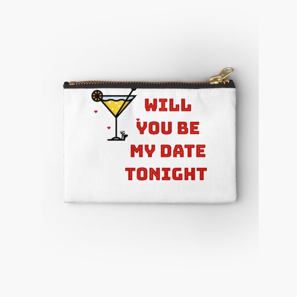 Item preview, Will You Be My Date Tonight - Retro Cocktail Date Night designed and sold by Jomsunshine.