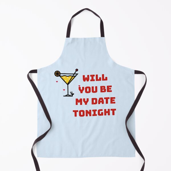 Item preview, Will You Be My Date Tonight - Retro Cocktail Date Night designed and sold by Jomsunshine.
