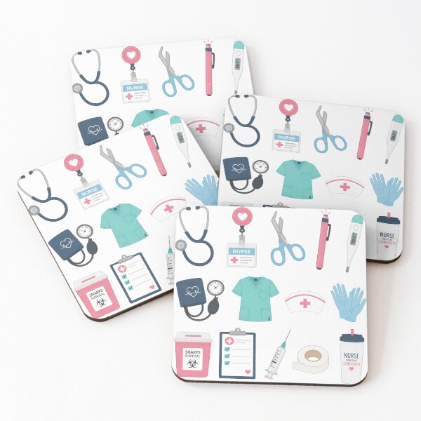Item preview, Nurse Medical Icons Collection | Healthcare Equipment Clipart  designed and sold by A to Z.