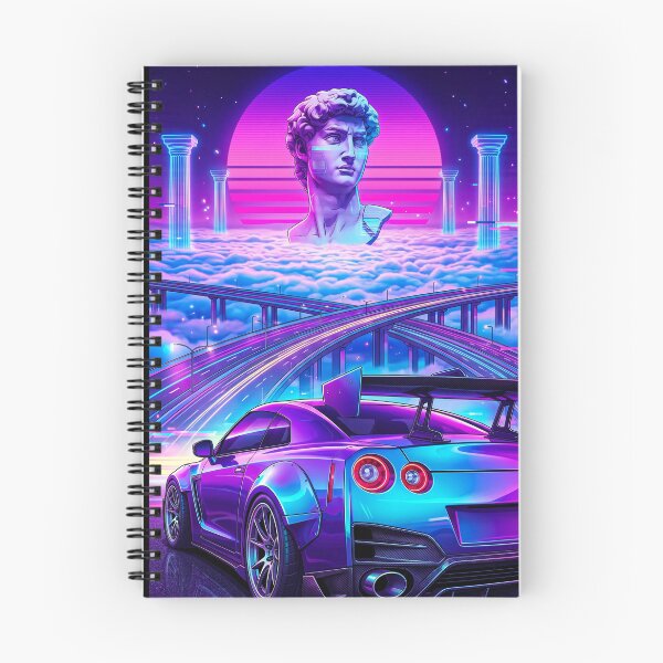 Item preview, Cyberpunk Neon Cloud Highway Widebody Track Weapon Street Racing designed and sold by RevUpDesign.