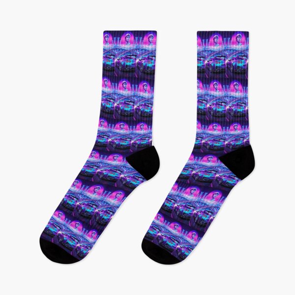 Item preview, Cyberpunk Neon Cloud Highway Widebody Track Weapon Street Racing designed and sold by RevUpDesign.