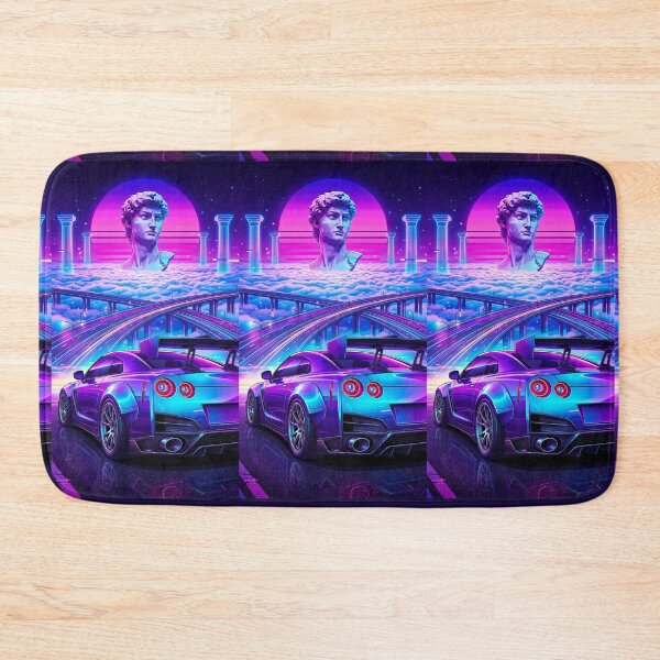 Item preview, Cyberpunk Neon Cloud Highway Widebody Track Weapon Street Racing designed and sold by RevUpDesign.