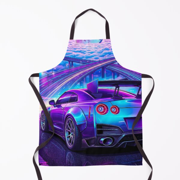 Item preview, Cyberpunk Neon Cloud Highway Widebody Track Weapon Street Racing designed and sold by RevUpDesign.