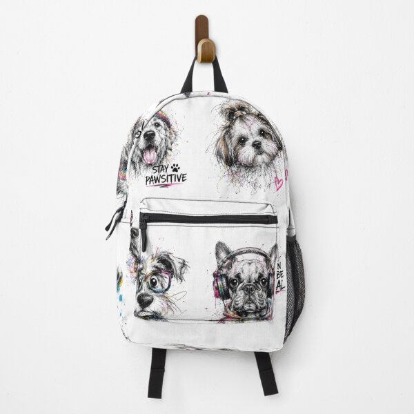 Item preview, Funky Dog Portraits Collection – Colorful Sketch Art Sticker Sheet designed and sold by Krzepcia.