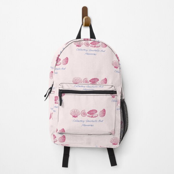 Item preview, Collecting Seashells and Memories Coastal Beach Design designed and sold by PrintandJoy.