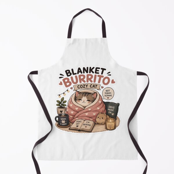 Item preview, Blanket Burrito Kitty Bliss Sticker designed and sold by Designertanya.