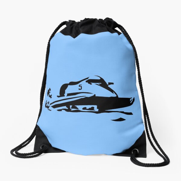 speedboat Drawstring Bag