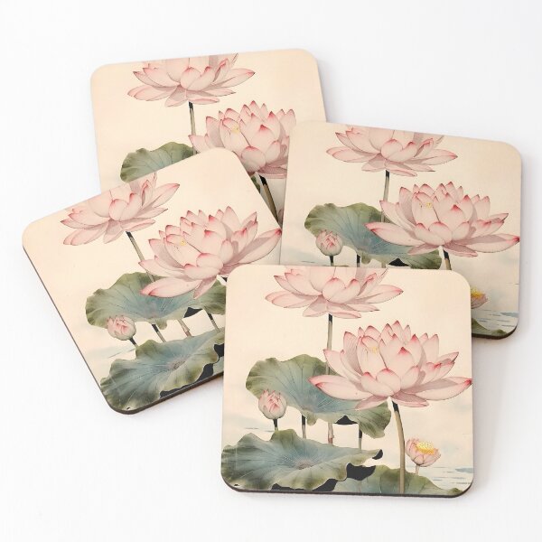Item preview, Cat Print Koson Lotus designed and sold by PurrfectHome.