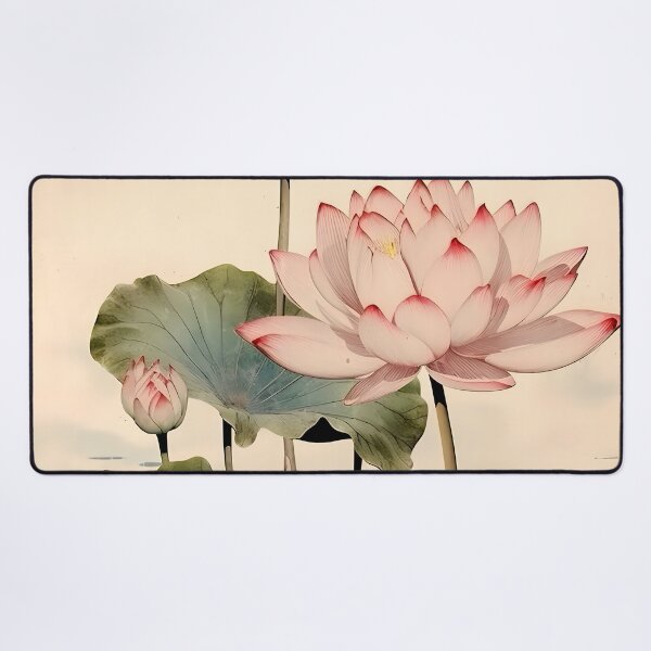 Item preview, Cat Print Koson Lotus designed and sold by PurrfectHome.