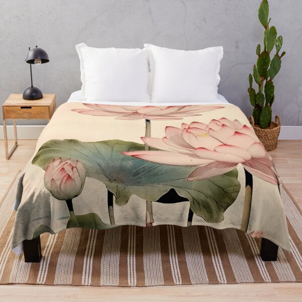 Item preview, Cat Print Koson Lotus designed and sold by PurrfectHome.