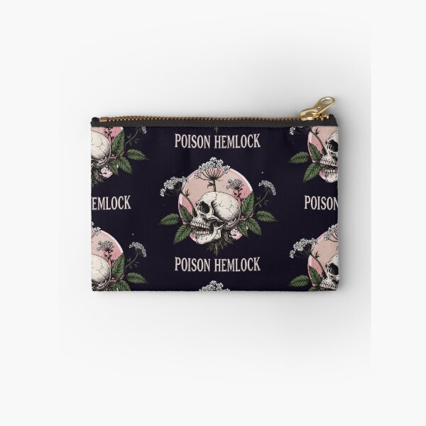 Item preview, Botanical death, hemlock with skull designed and sold by LiskoDesign.