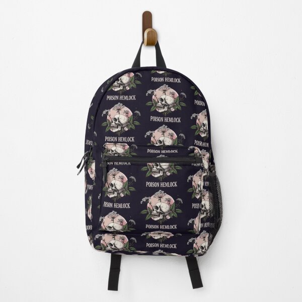 Item preview, Botanical death, hemlock with skull designed and sold by LiskoDesign.
