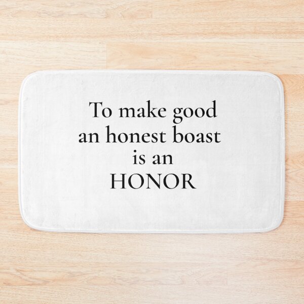 Item preview, A boastful honor designed and sold by The WordCatcher Street.