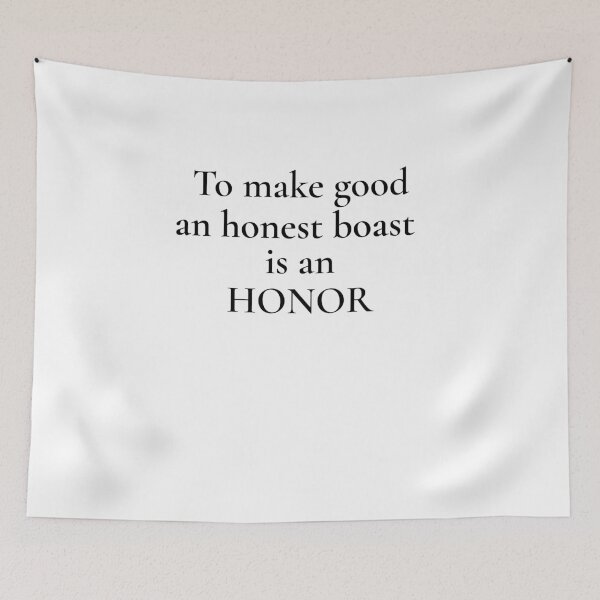 Item preview, A boastful honor designed and sold by The WordCatcher Street.