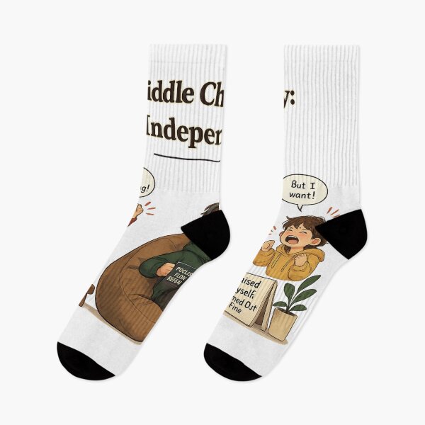 Item preview, Middle Child Energy Independent AF Raised Myself Funny Sibling Humor Design designed and sold by irfanshikh.