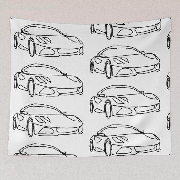 Item preview, sports car designed and sold by ArtWorldlife.
