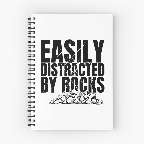 Item preview, Easily Distracted By Rocks designed and sold by Dondonmart.