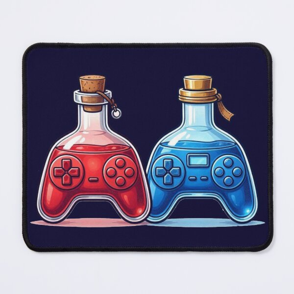 Item preview, Gamer Health And Mana Controller Potions designed and sold by Dabis26.
