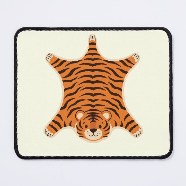 Item preview, Tiger Hide Style Cute Wildlife Art designed and sold by Retro Street Studios.