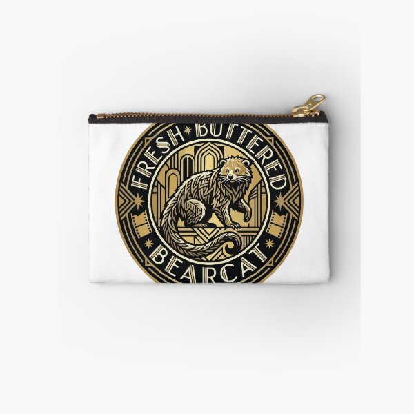 Item preview, Art Deco Binturong Fresh Buttered Bearcat Popcorn Logo designed and sold by Arc2020.