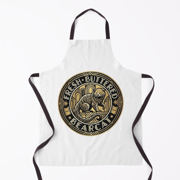 Item preview, Art Deco Binturong Fresh Buttered Bearcat Popcorn Logo designed and sold by Arc2020.
