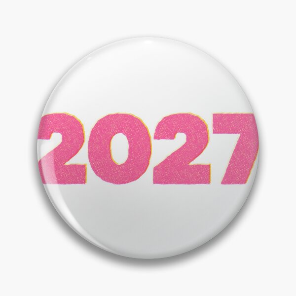 Item preview, Happy New Year 2027 | Luxury Purple Blue Pink Gradient designed and sold by Redskill2025.