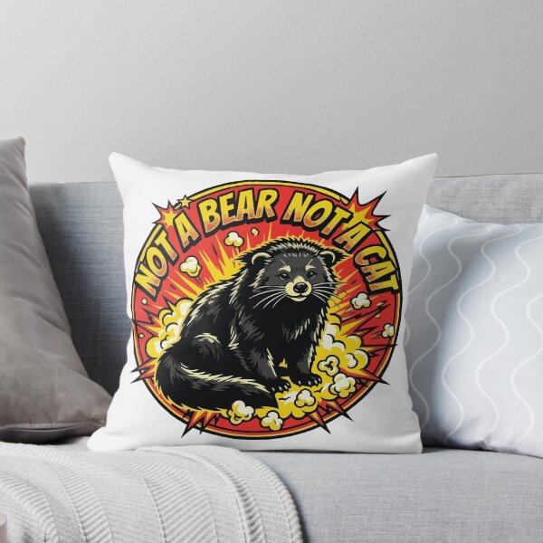 Item preview, Pop Art Binturong Not A Bear Not A Cat Movie Emblem designed and sold by Arc2020.