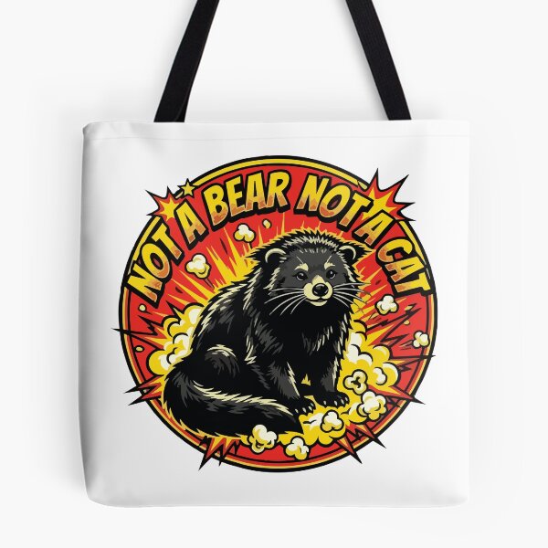 Item preview, Pop Art Binturong Not A Bear Not A Cat Movie Emblem designed and sold by Arc2020.
