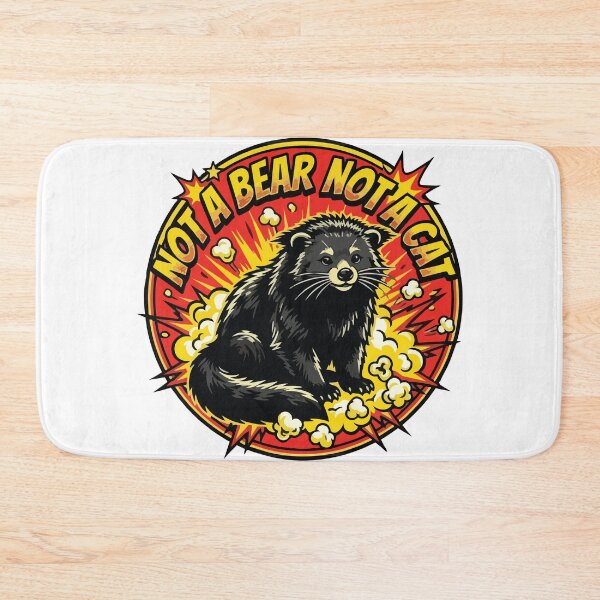 Item preview, Pop Art Binturong Not A Bear Not A Cat Movie Emblem designed and sold by Arc2020.