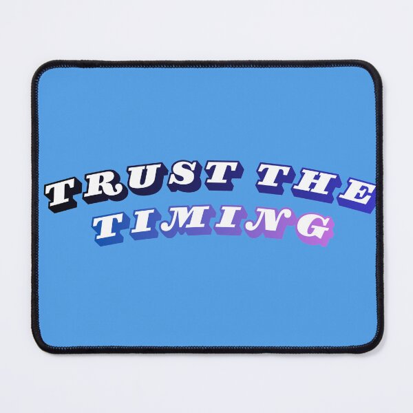Item preview, Trust the Timing Typography | Inspirational Minimalist Quote Design designed and sold by A to Z.
