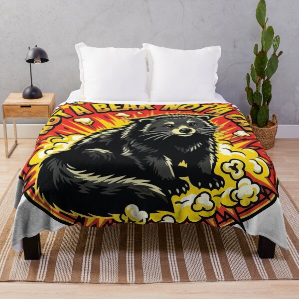 Item preview, Pop Art Binturong Not A Bear Not A Cat Movie Emblem designed and sold by Arc2020.