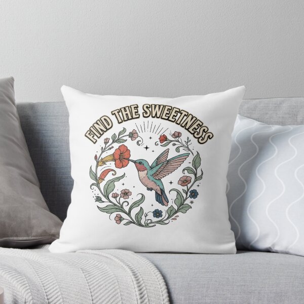 Item preview, Find the Sweetness Hummingbird and Floral Art designed and sold by GoofyShopp.