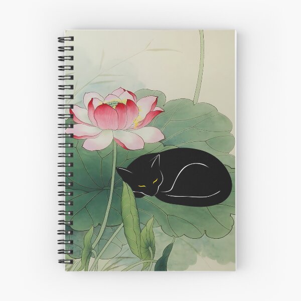 Item preview, Cat Print Koson Lotus designed and sold by PurrfectHome.