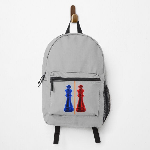 Item preview, Chess king pieces depicting the Blue cyber security vs the Red ethical hackers designed and sold by LittleGreyMan2026.