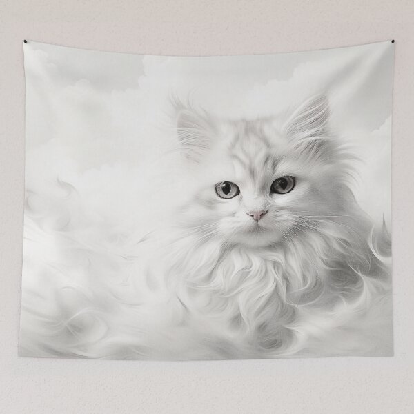 Item preview, Two White Kittens With Blue Eyes designed and sold by djovan.