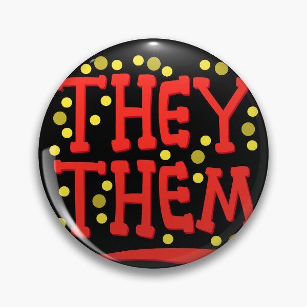Item preview, Game show host inspired THEY THEM pronouns designed and sold by KingMiles1991.