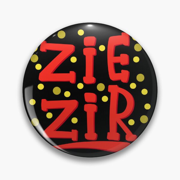 Item preview, Game show host inspired ZIE ZIR pronouns designed and sold by KingMiles1991.