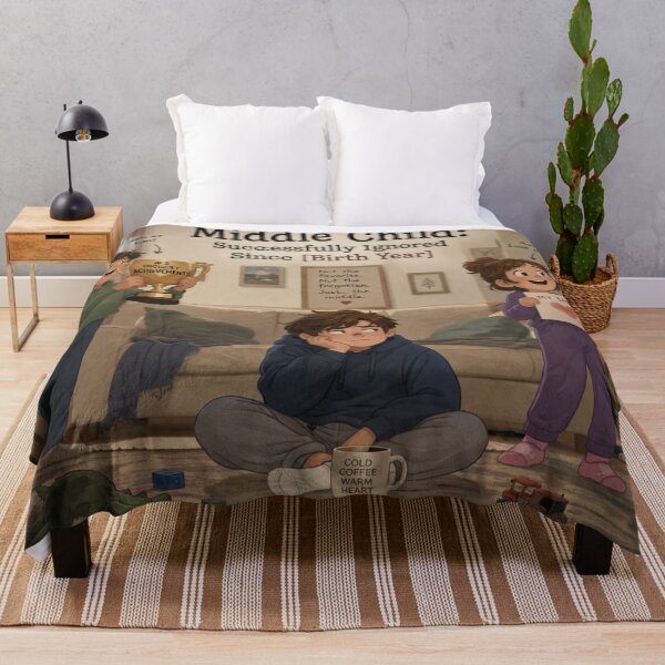 Item preview, Middle Child Successfully Ignored Since Birth Year Funny Family Humor Design designed and sold by irfanshikh.