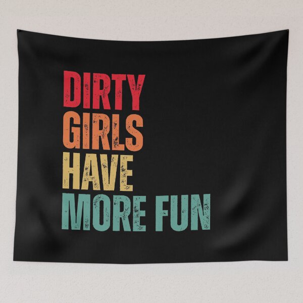 Item preview, dirty girls have more fun mud run designed and sold by Dondonmart.