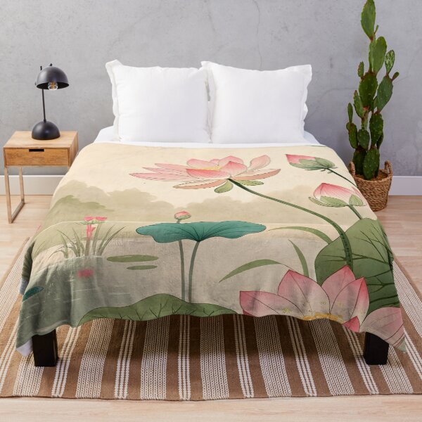 Item preview, Cat Print Koson Lotus designed and sold by PurrfectHome.