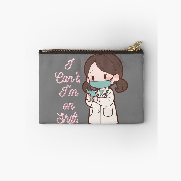 Item preview, I Can't, I'm on Shift | Funny Nurse & Healthcare Quote designed and sold by A to Z.