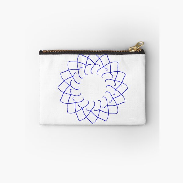 Aperçu de l'œuvre motif floral vague bleue créée et vendue par ArtWorldlife.