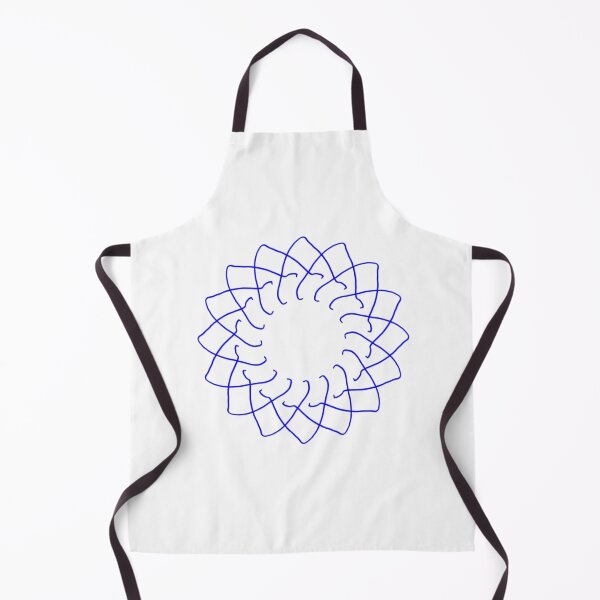 Item preview, blue wave floral design designed and sold by ArtWorldlife.